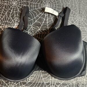 Old Navy Black Satin Bra